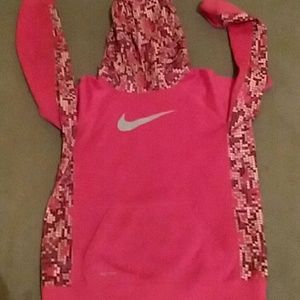 Sudadera de niña rosa muy linda nike